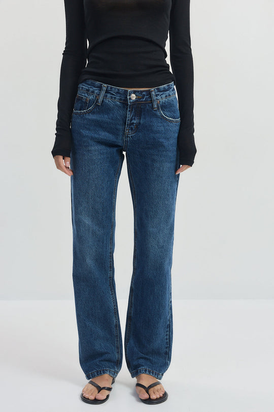 No.15| Low Rise Straight Denim