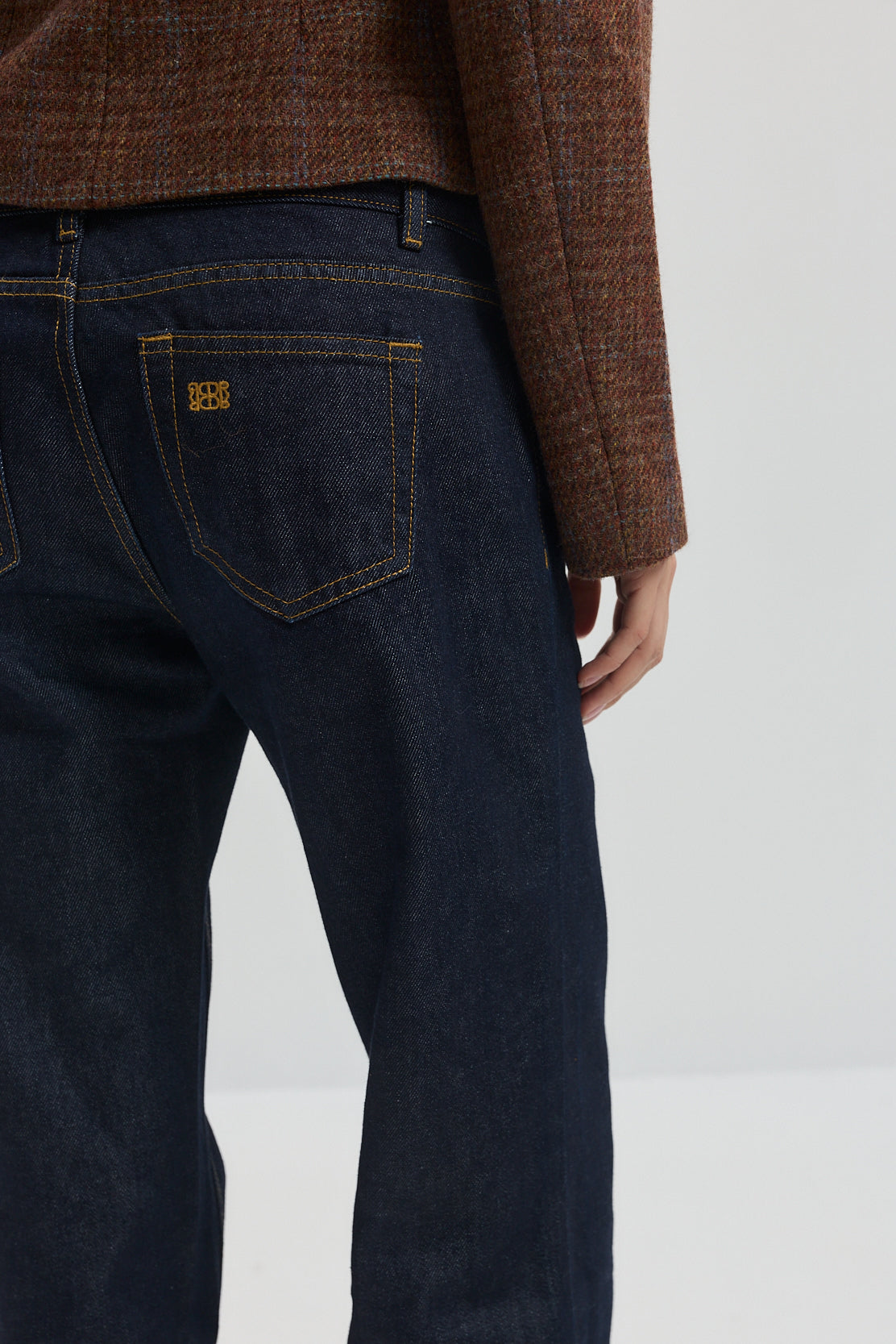 No.15| Low Rise Straight Denim