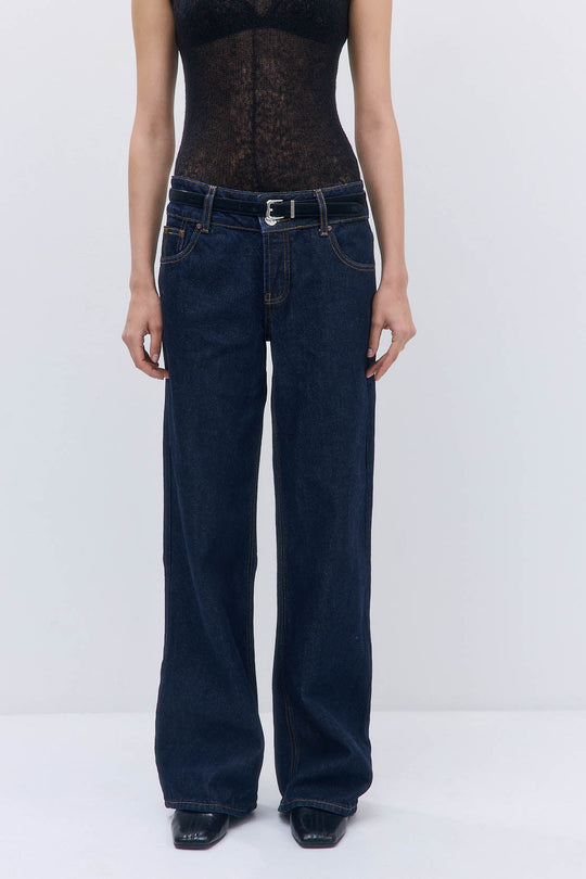 No.19| Low Rise Wide Leg Denim - Dé Rococo