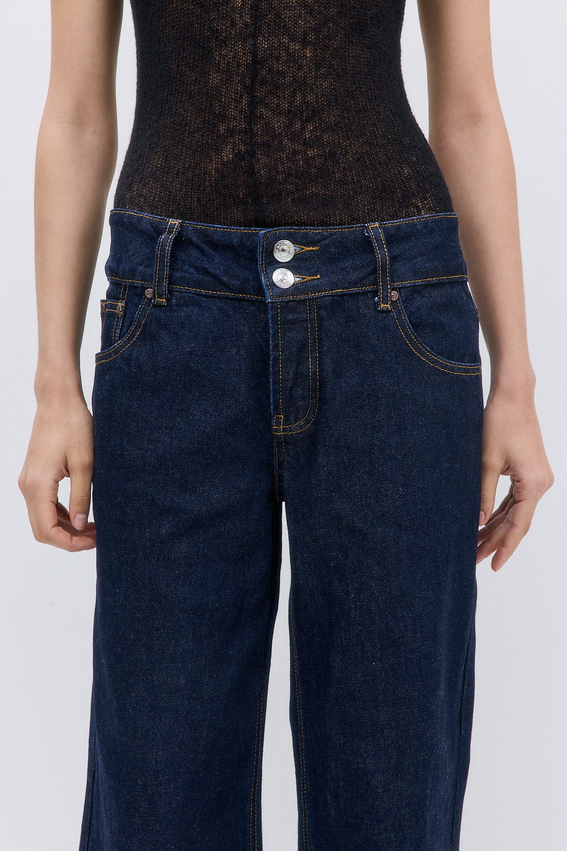 No.19| Low Rise Wide Leg Denim - Dé Rococo