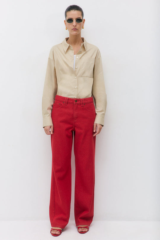 Colorwash Wide Leg Pants - Dé Rococo