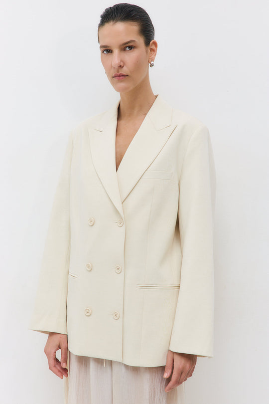Oversized Double Breasted Daddy Blazer - Dé Rococo