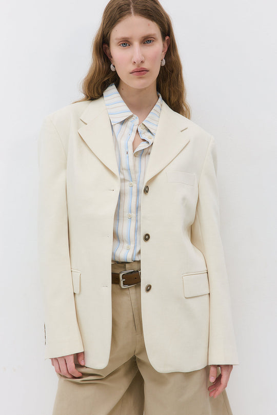 Classic Oversized Daddy Blazer - Dé Rococo