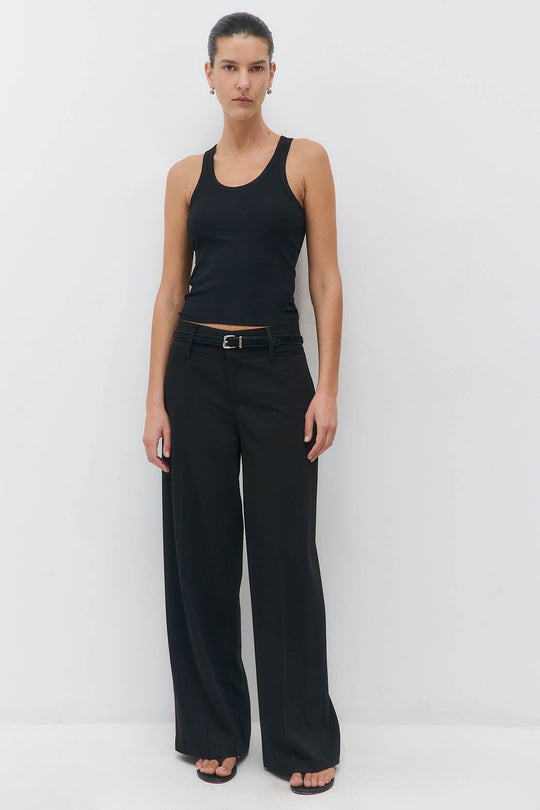 Wide Belt Daddy Pants