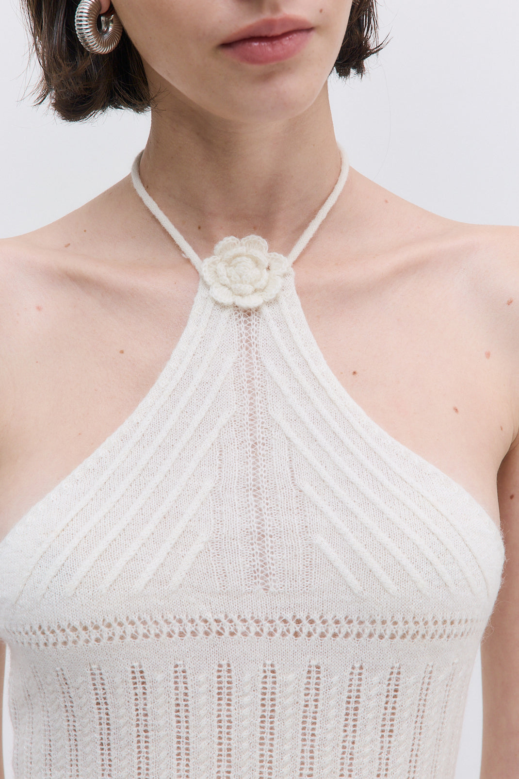 Fuzzy Halter Top - Dé Rococo