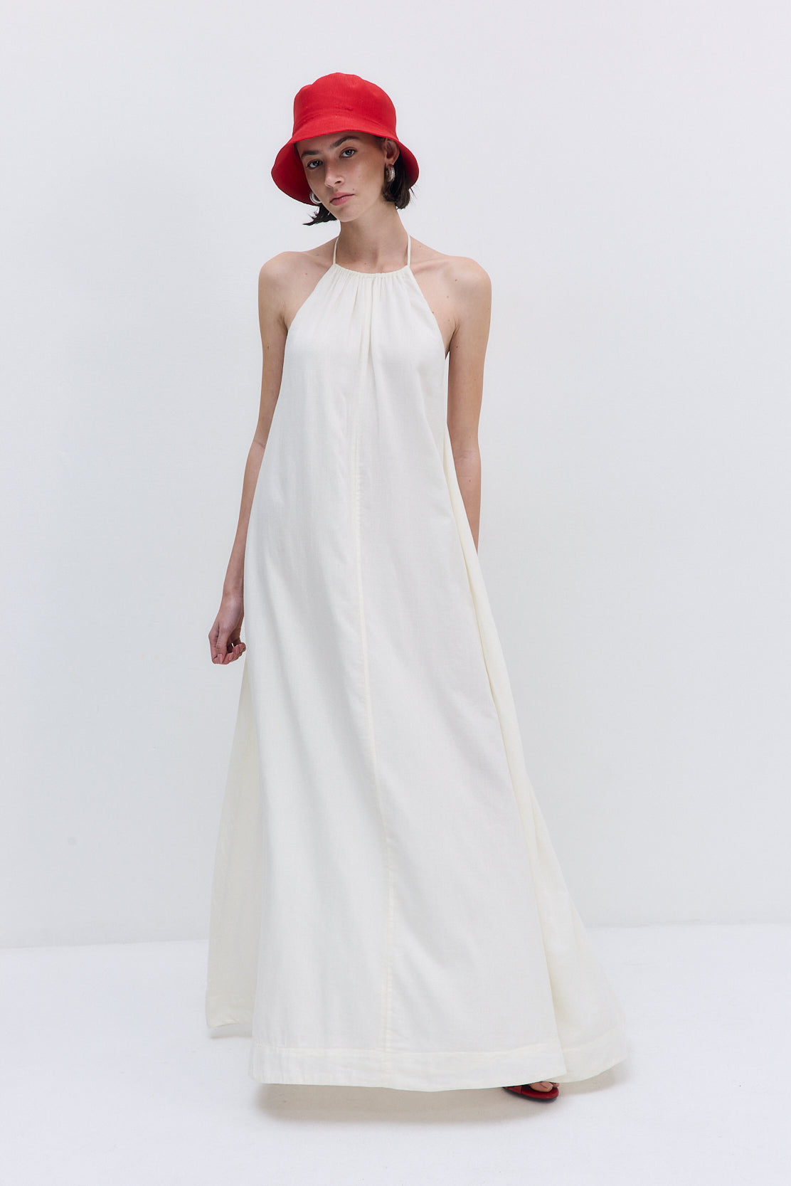 Sheer Cotton Maxi Dress - Dé Rococo