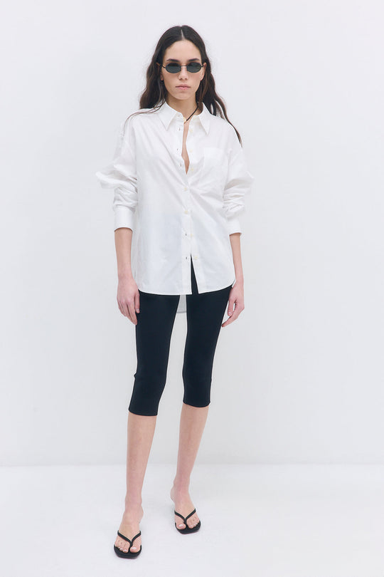 Oversized Poplin Button Down