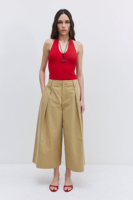 Tight Ribbed Halter Neck - Dé Rococo