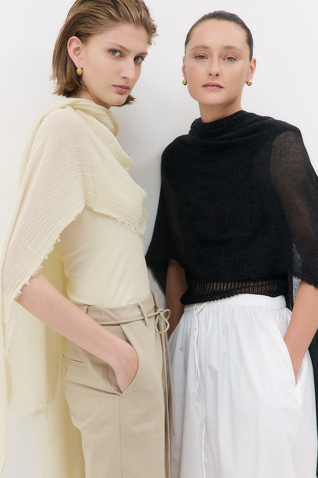 Semi Sheer Shawl
