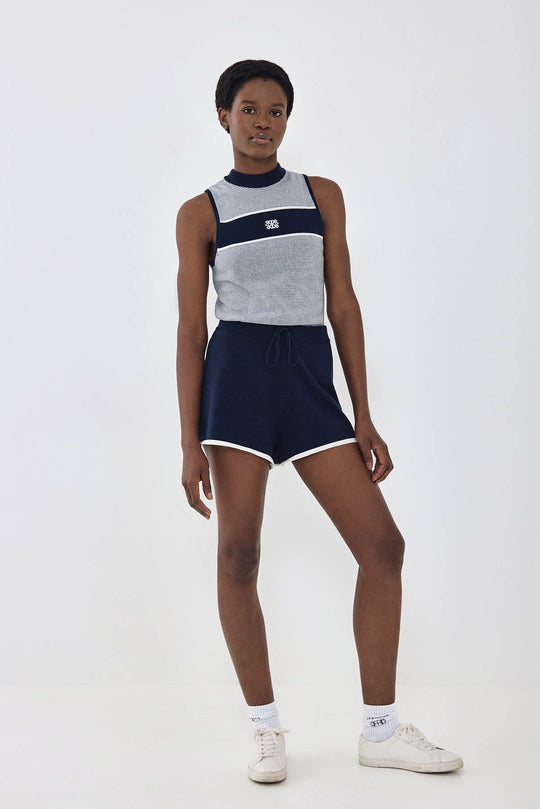 Sporty Knitted Shorts - Dé Rococo