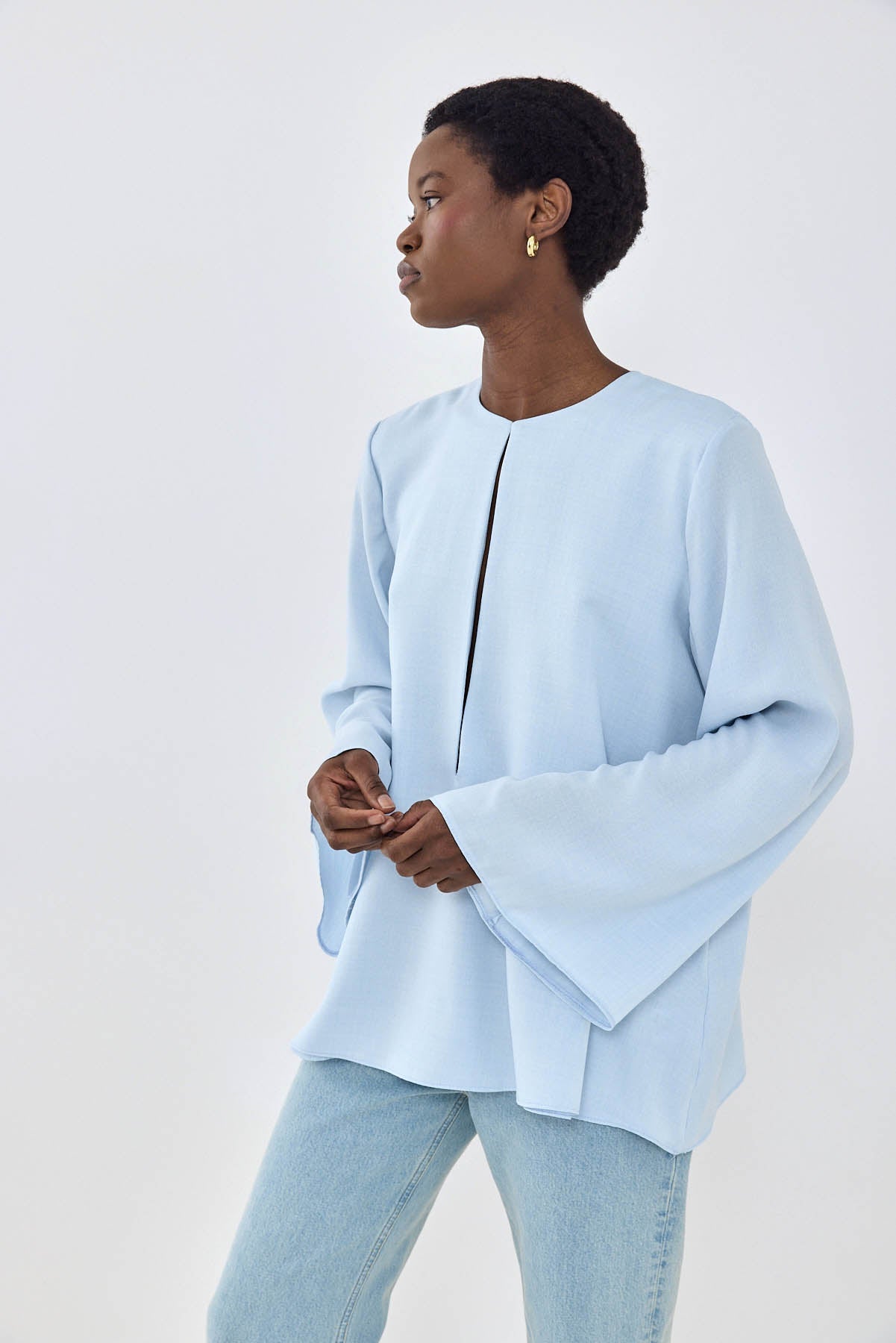 Gallabia Long Sleeved Top - Dé Rococo