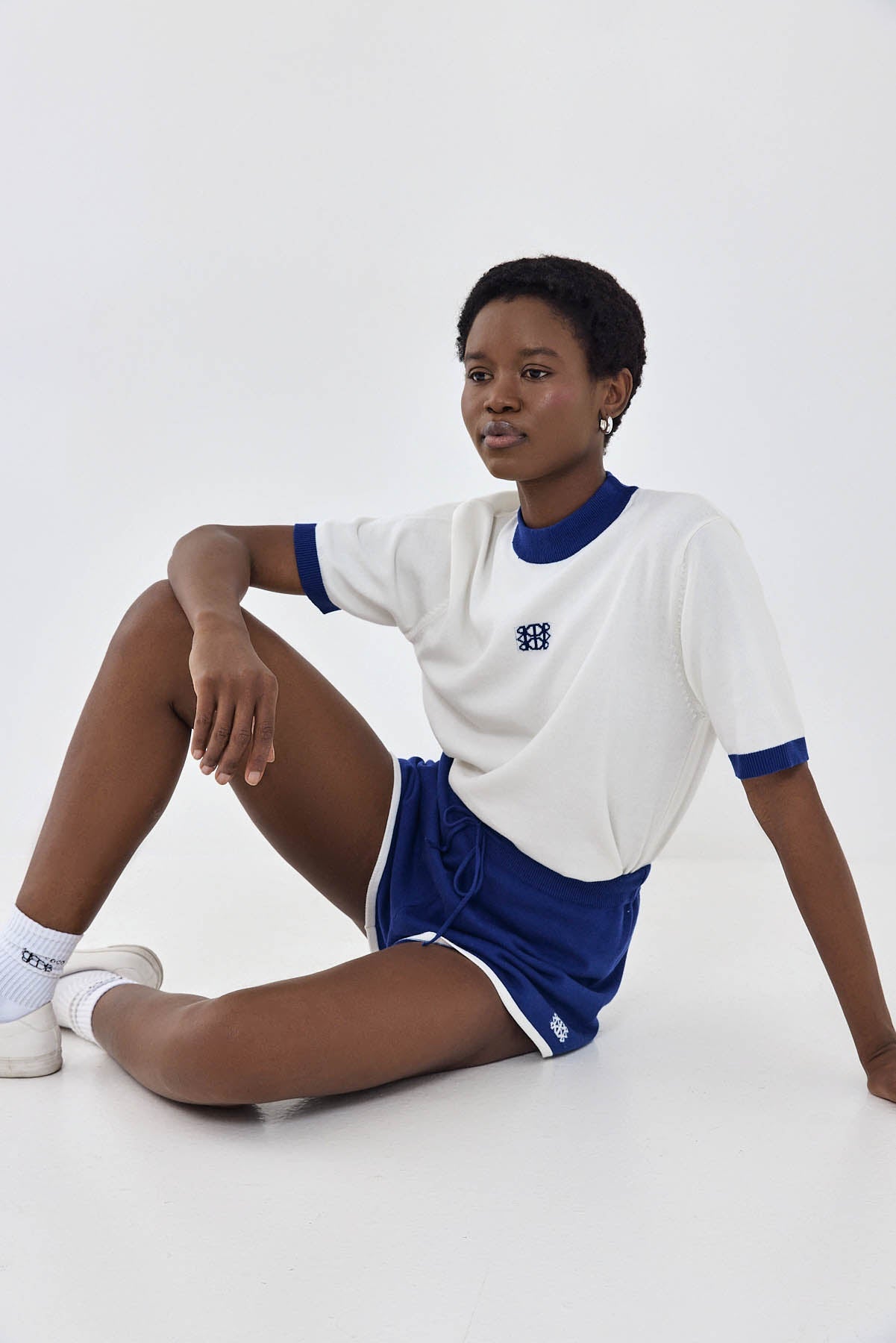 Sporty Knitted Shorts - Dé Rococo
