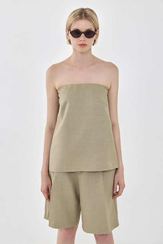 Straight Strapless Daddy Top - Dé Rococo