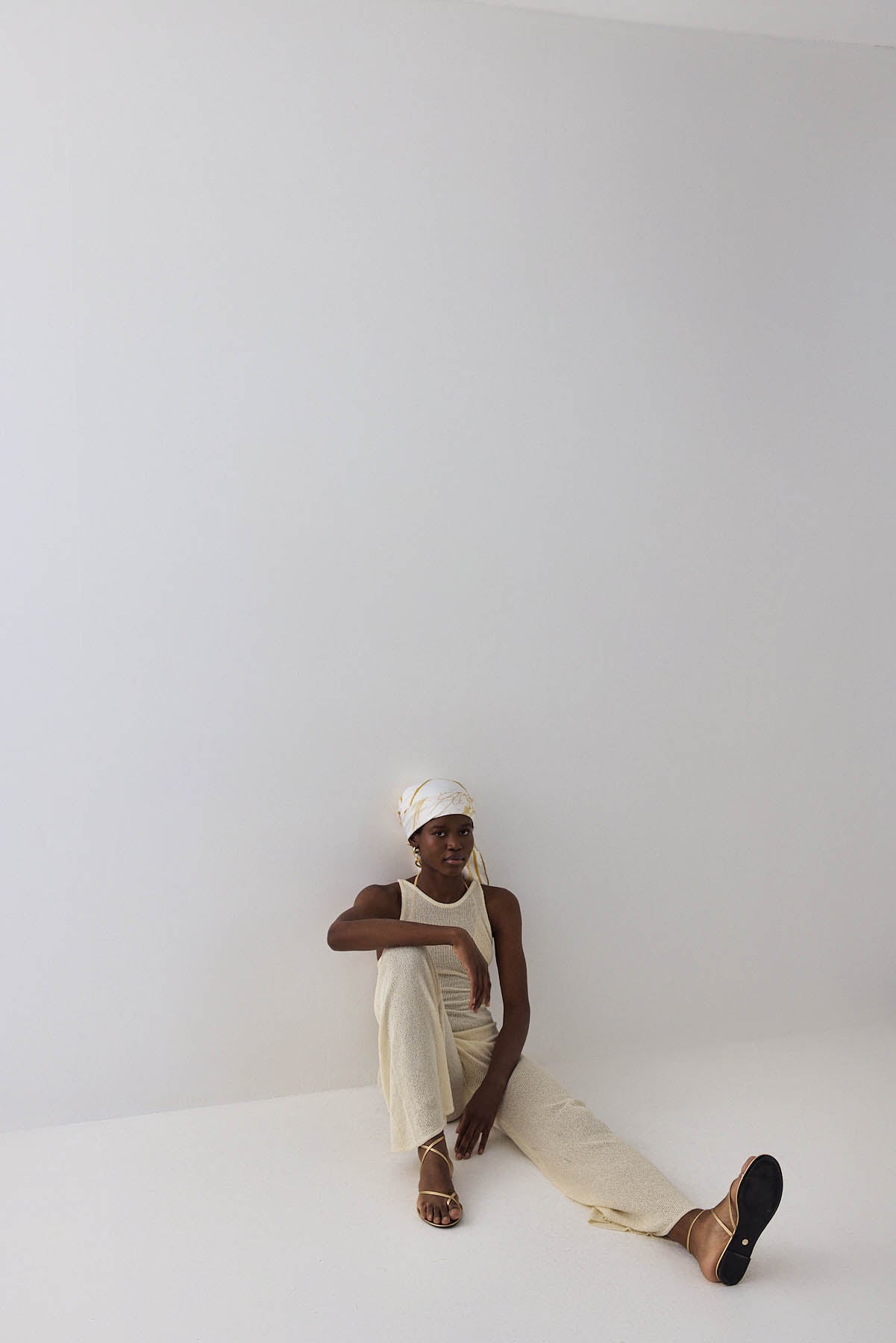 Crochet Collared Jumpsuit - Dé Rococo