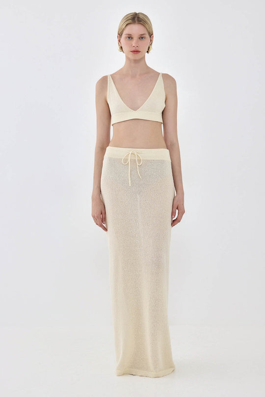 Crochet Maxi Skirt - Dé Rococo