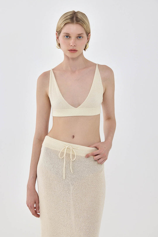 Crochet Triangle Bralette - Dé Rococo