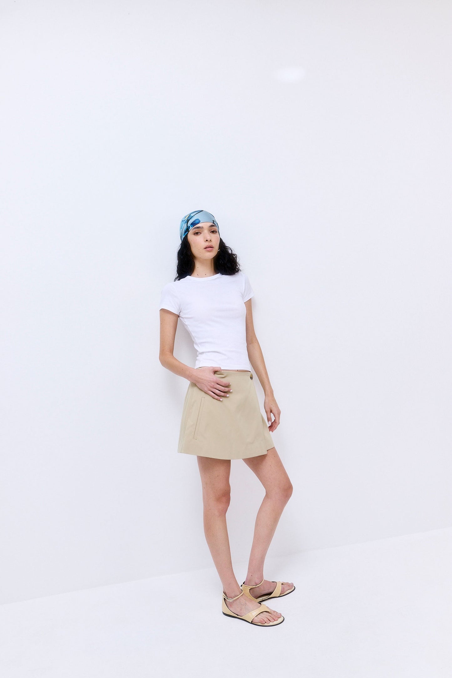 Classic Ribbed Fitted T Shirt