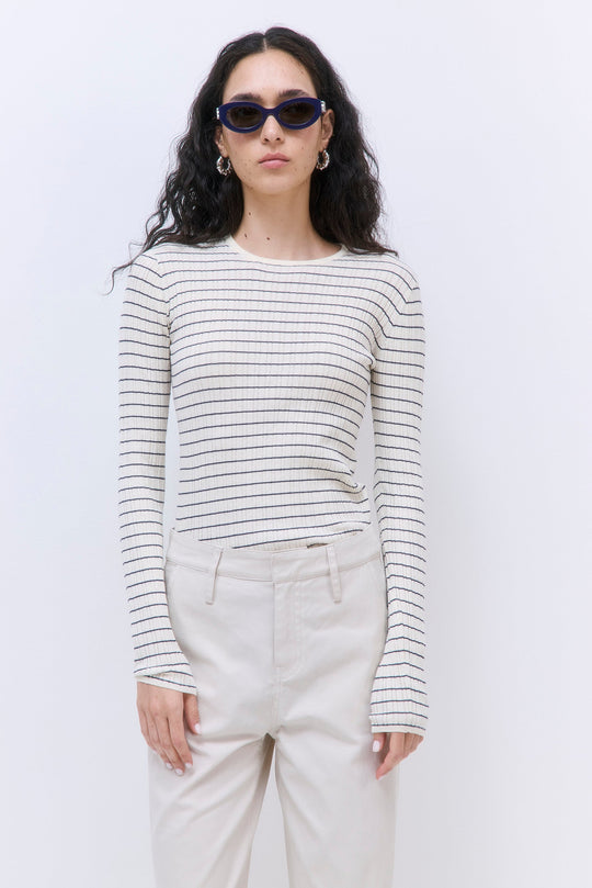 Long Sleeved Ribbed Knit - Dé Rococo