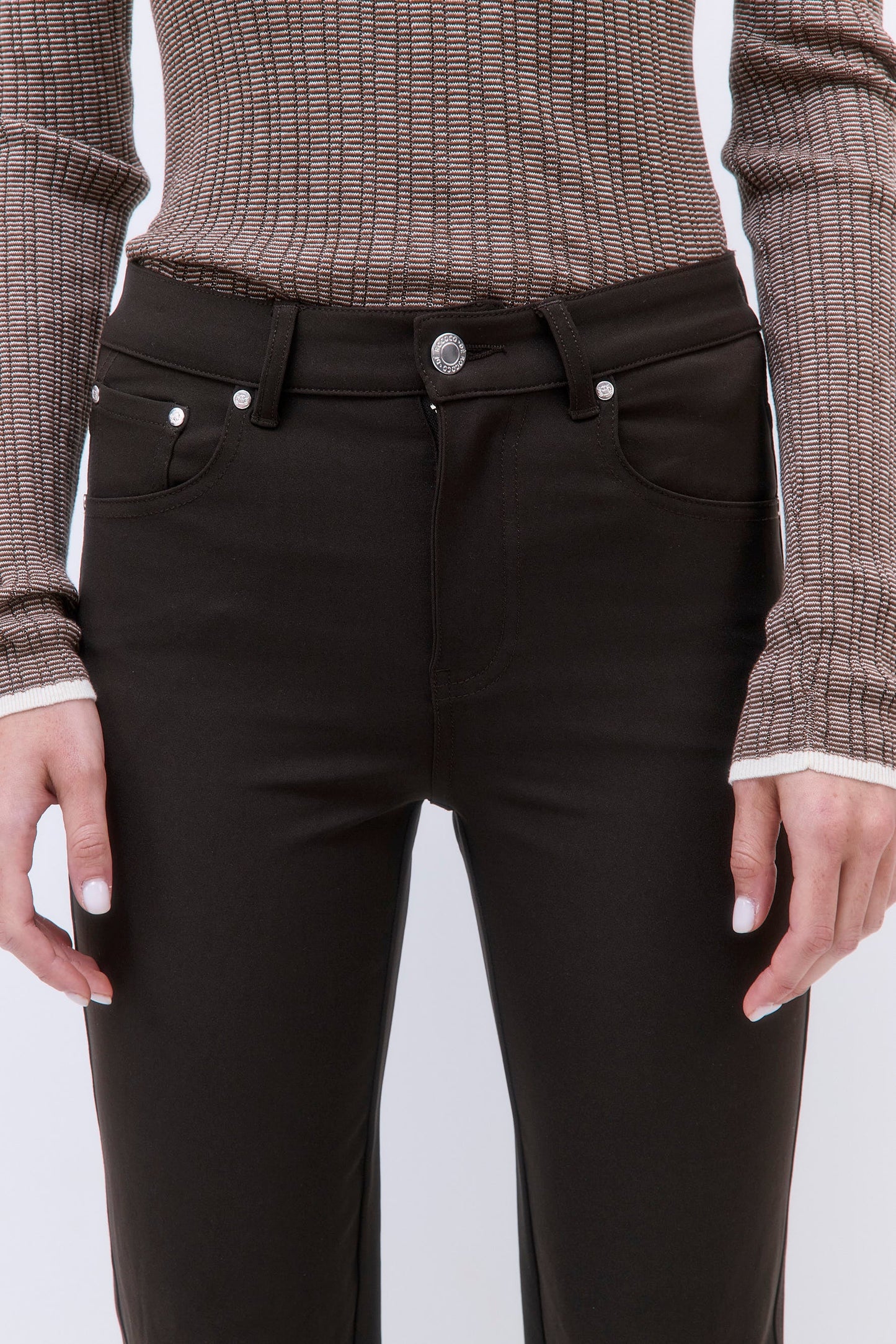Stretchy Straight Leg Pants