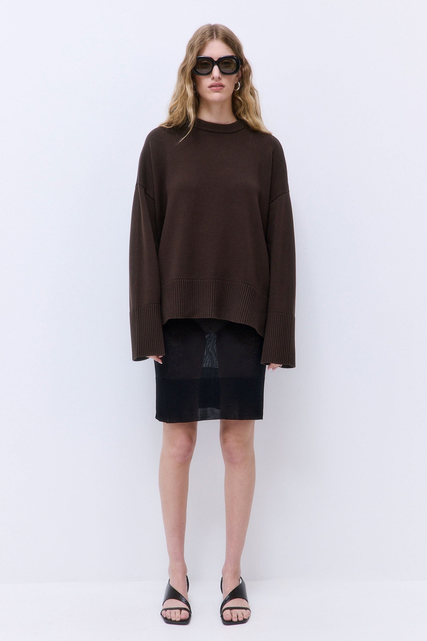 Oversized Crew Neck Jumper