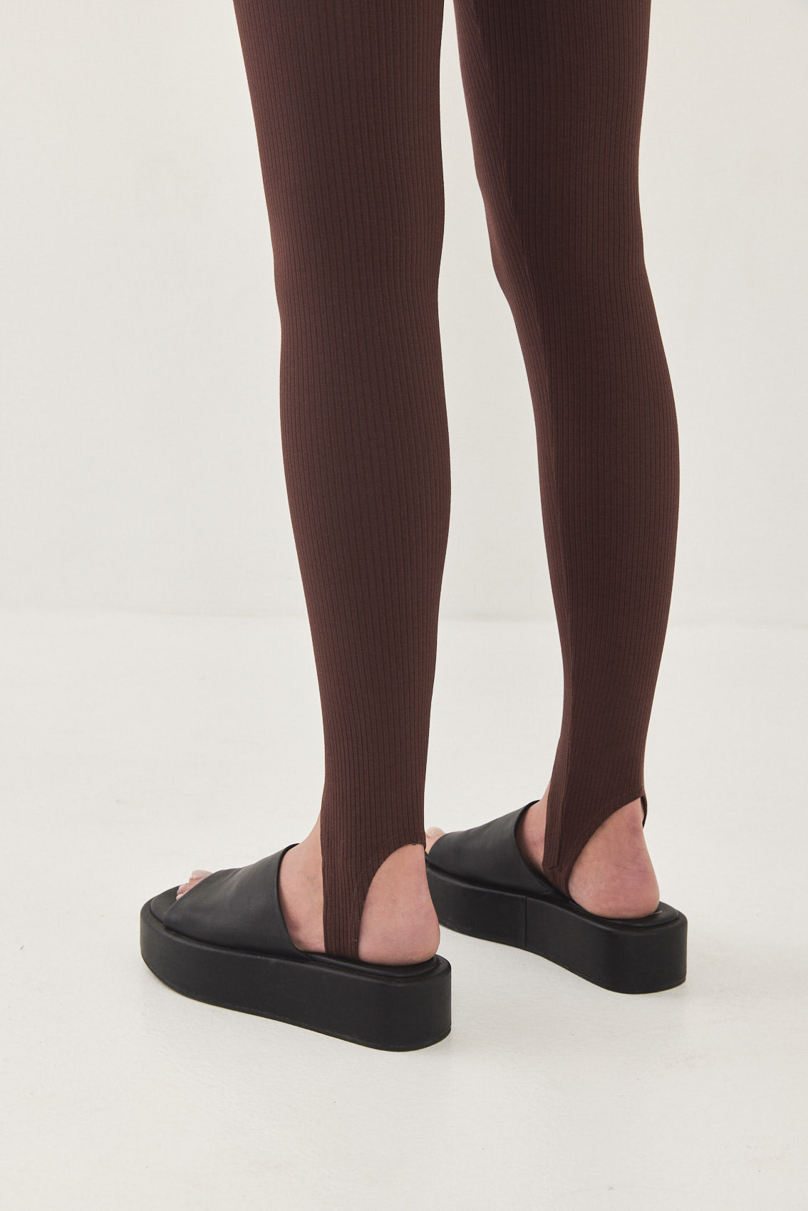 Stirrup Ribbed Leggings - Dé Rococo
