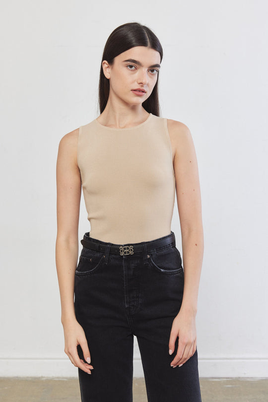 Tight Ribbed Muscle T - Dé Rococo