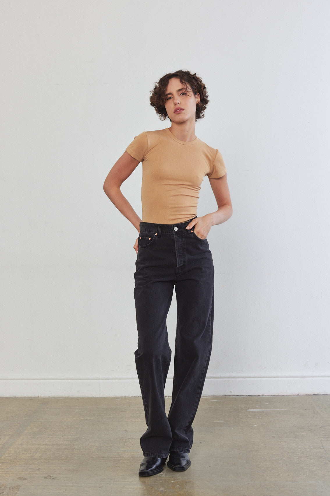 Soft Ribbed T Shirt - Dé Rococo