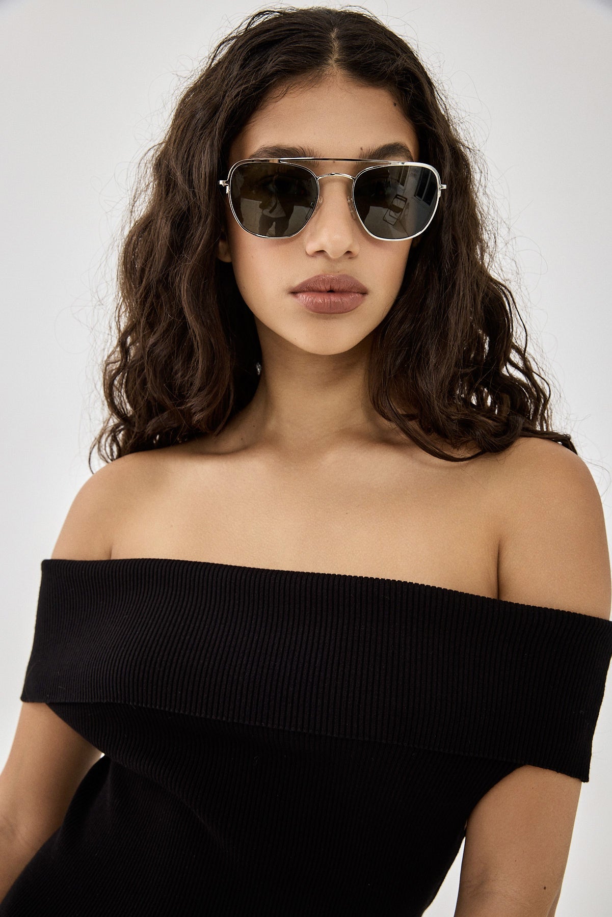 Off Shoulder Tight Ribbed Dress - Dé Rococo