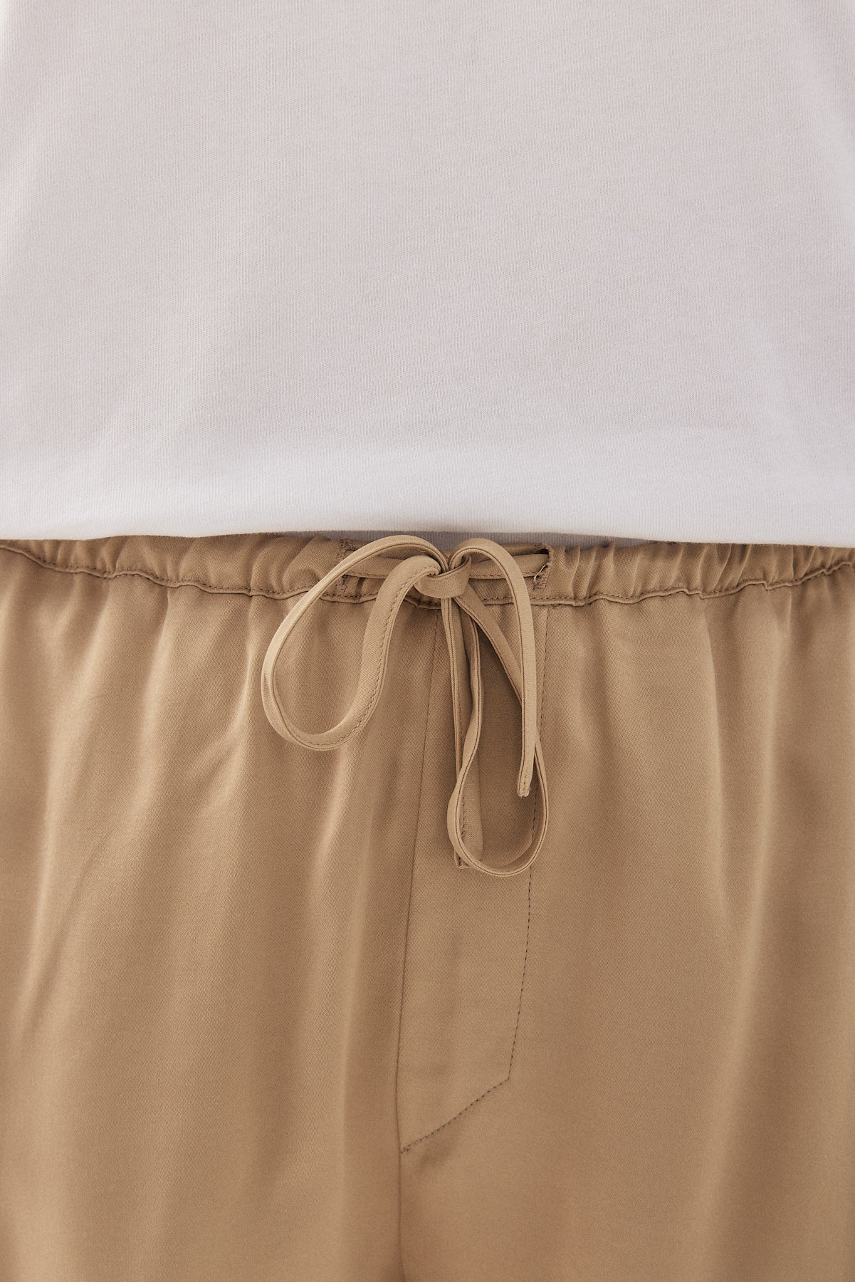 Satin Drawstring Shorts - Dé Rococo