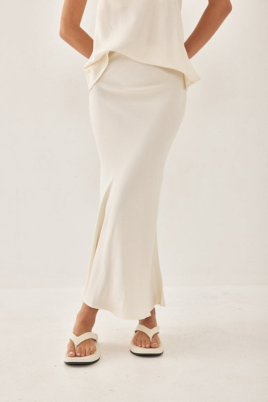 Satin Slip Skirt - Dé Rococo