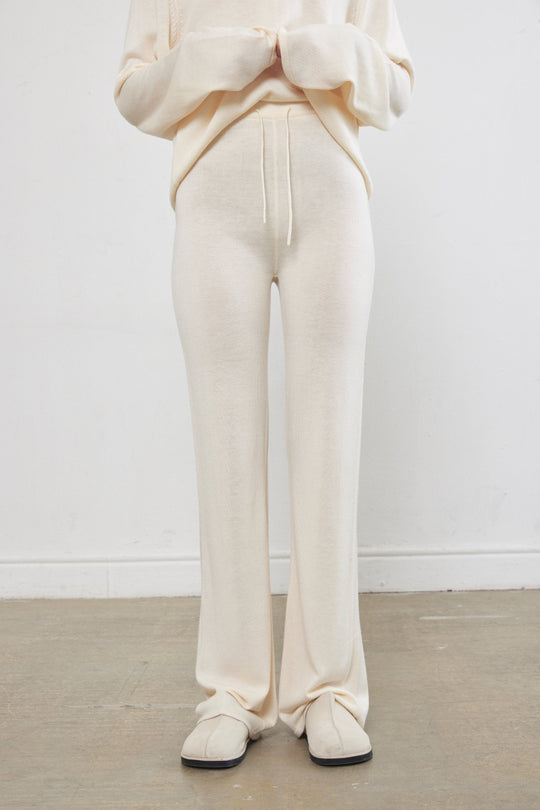 Knitted Flowy Pants - Dé Rococo