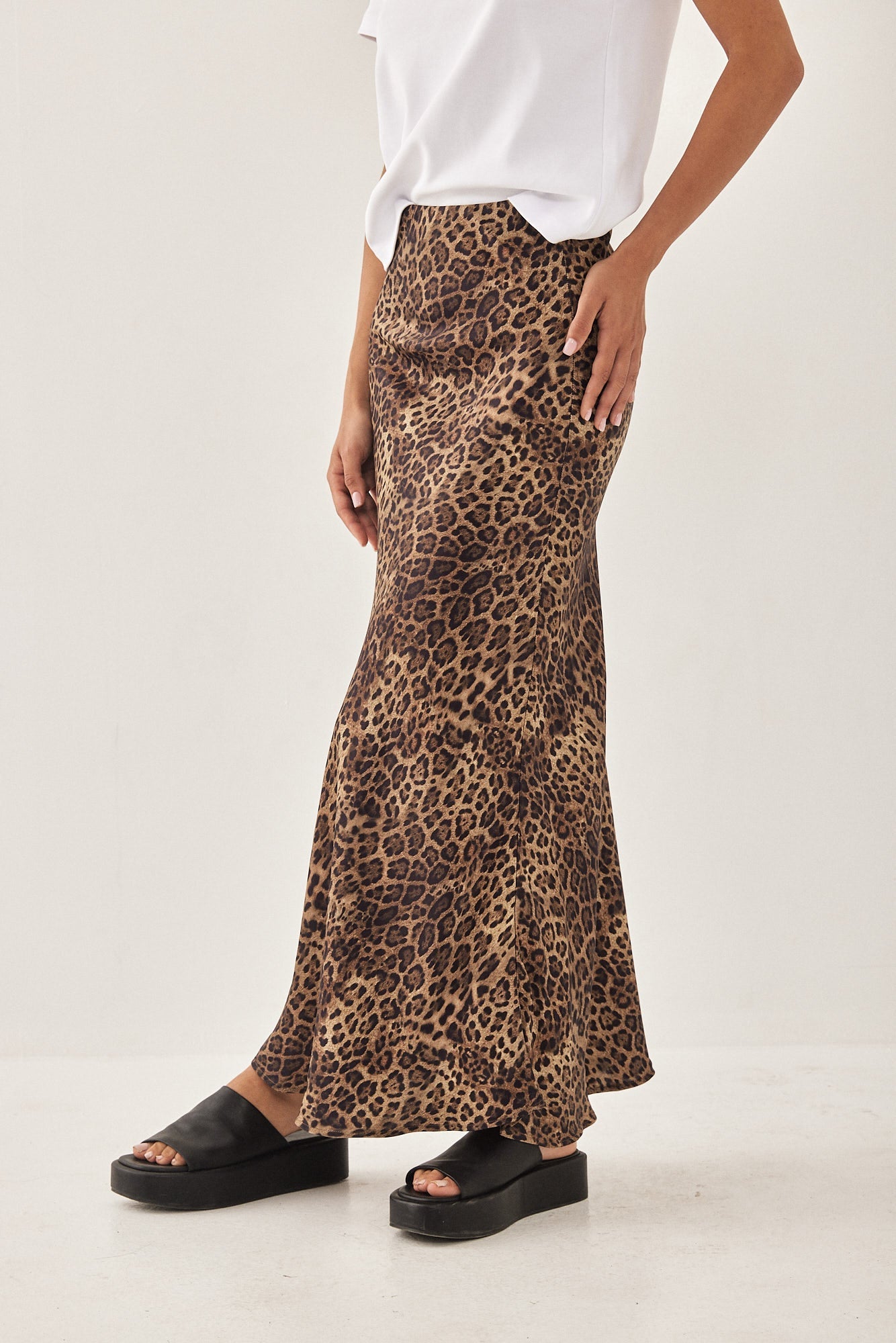 Satin Slip Skirt - Dé Rococo