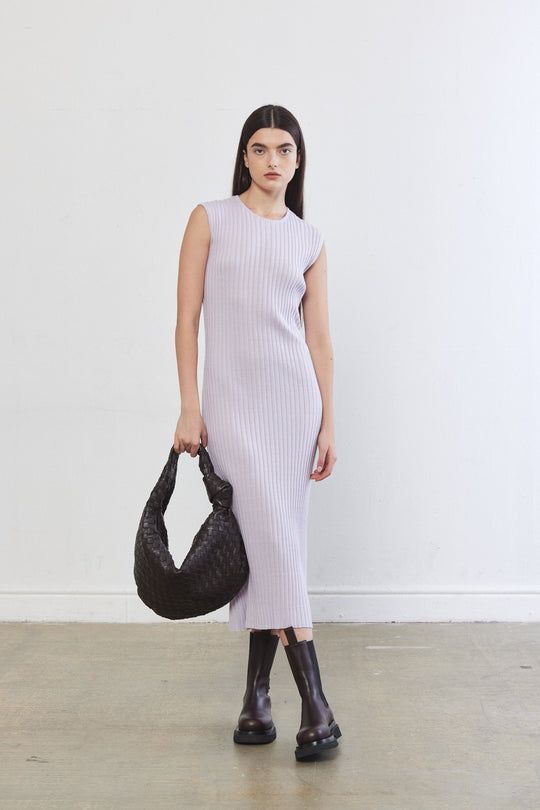 Knitted Muscle T Dress - Dé Rococo