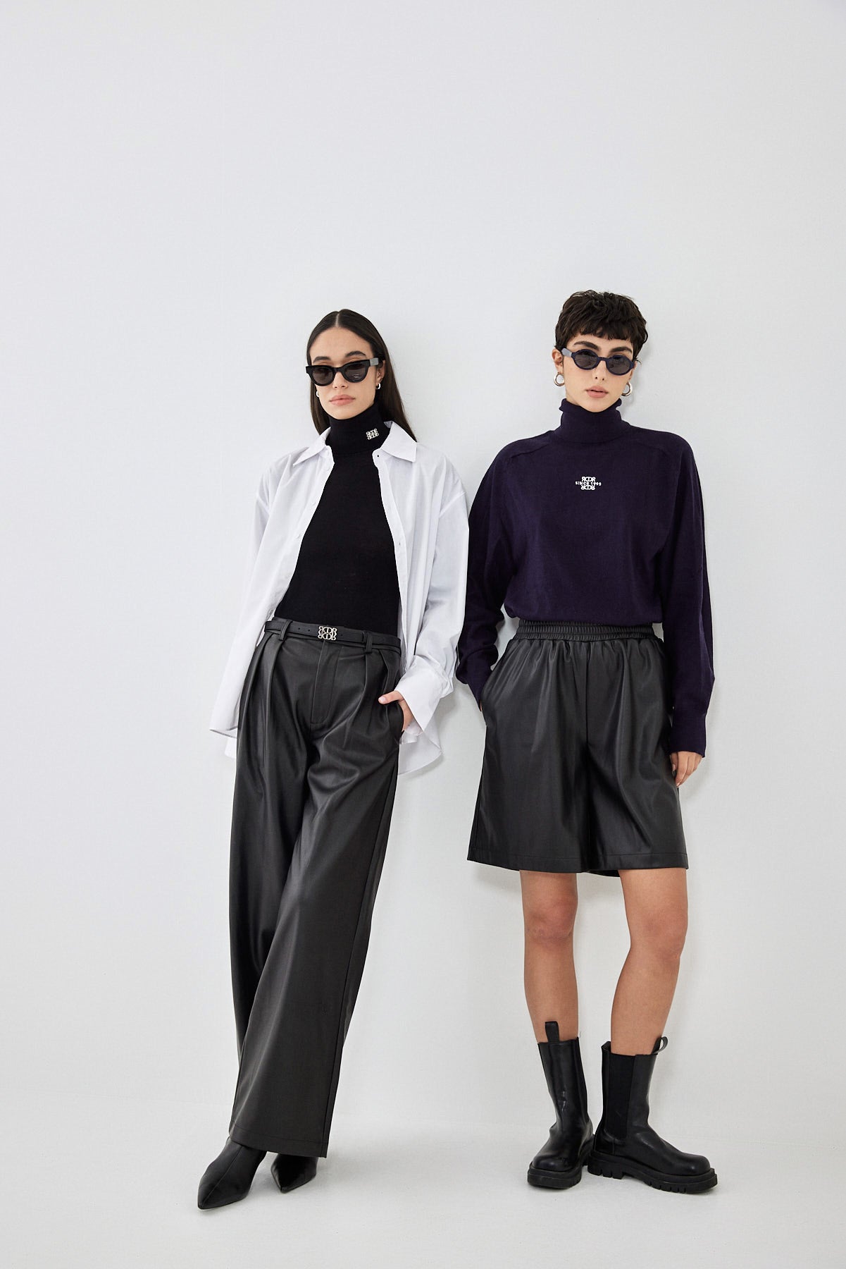 Vegan Leather Bermuda - Dé Rococo