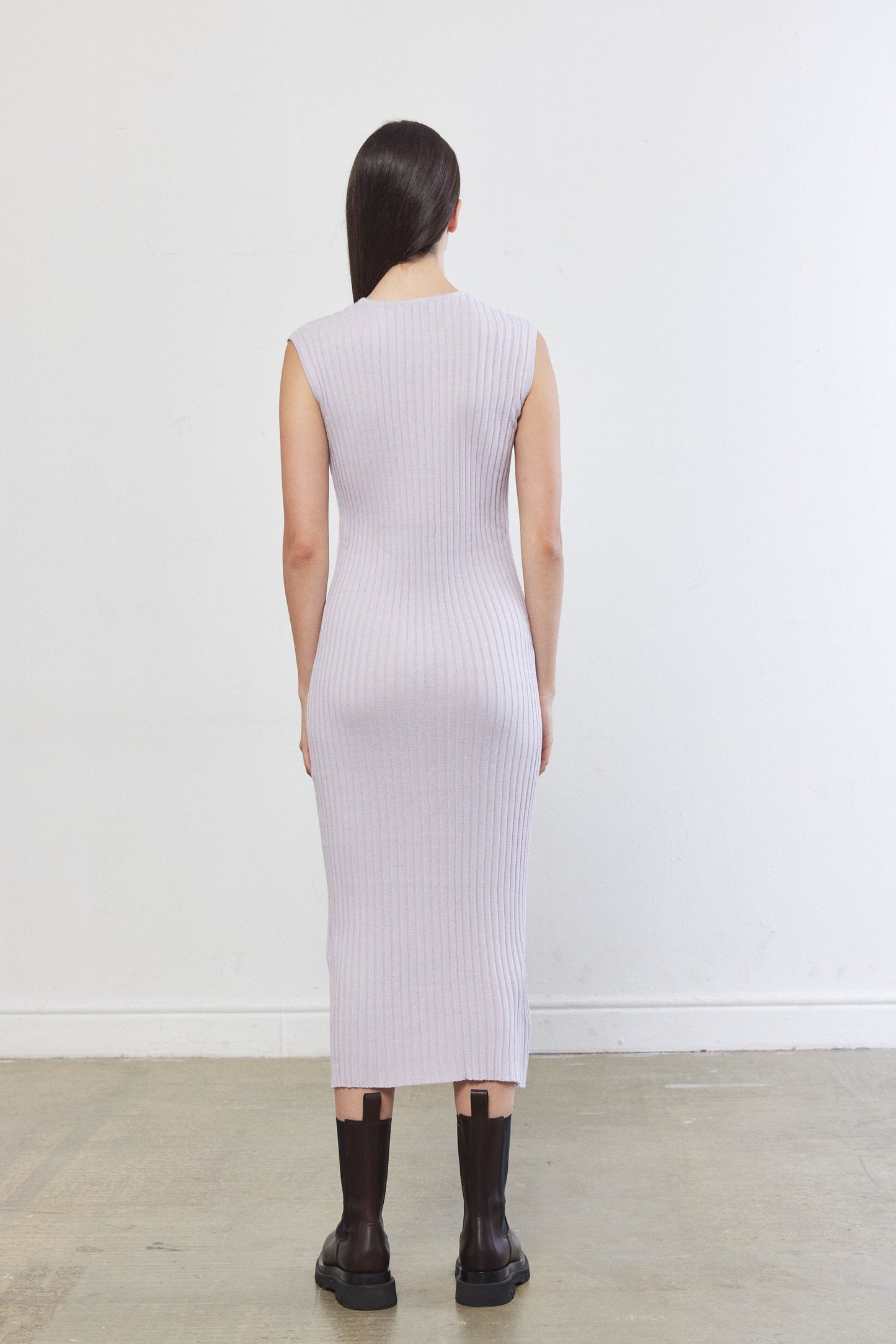 Knitted Muscle T Dress - Dé Rococo