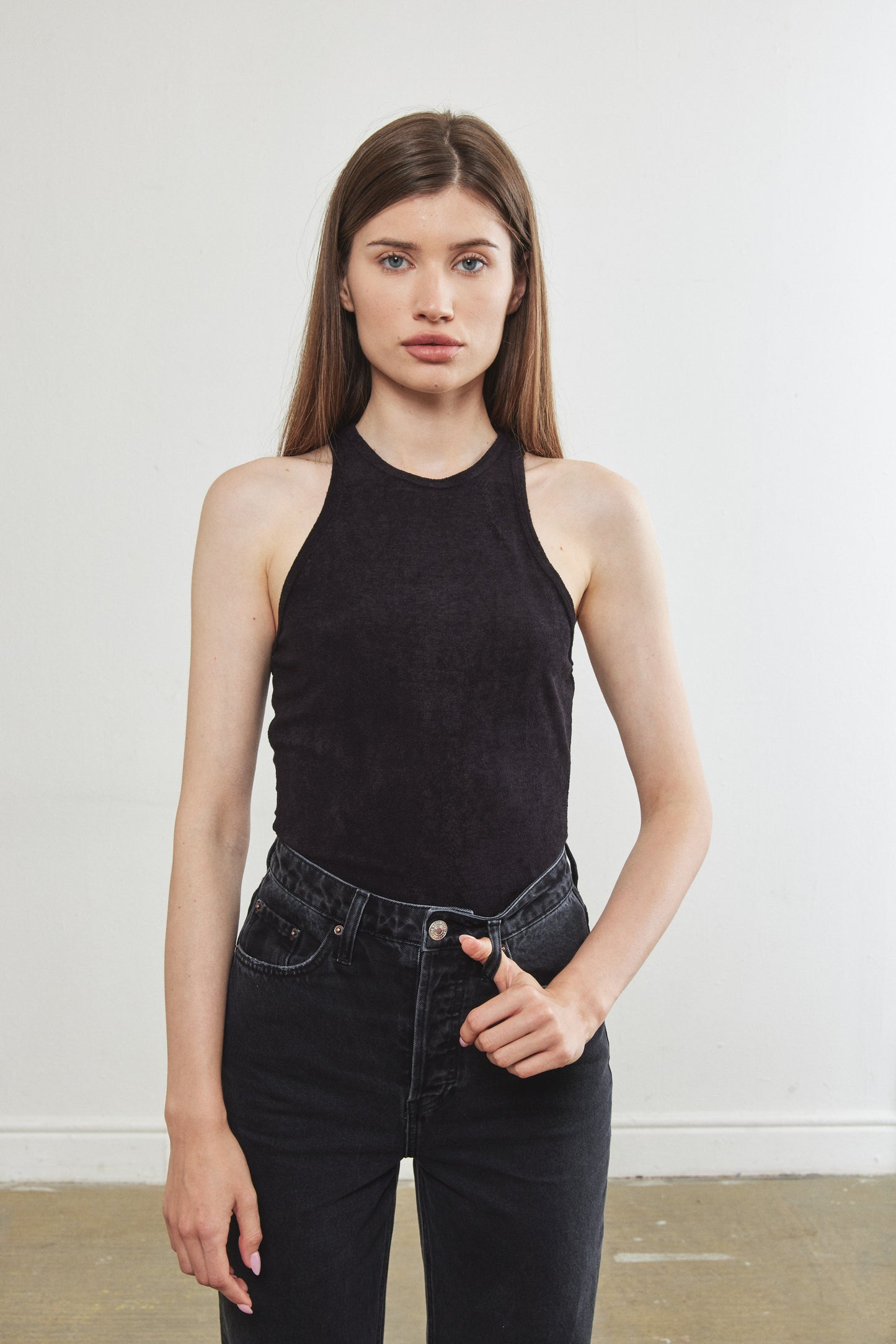 Terry Towel Halter Top - Dé Rococo