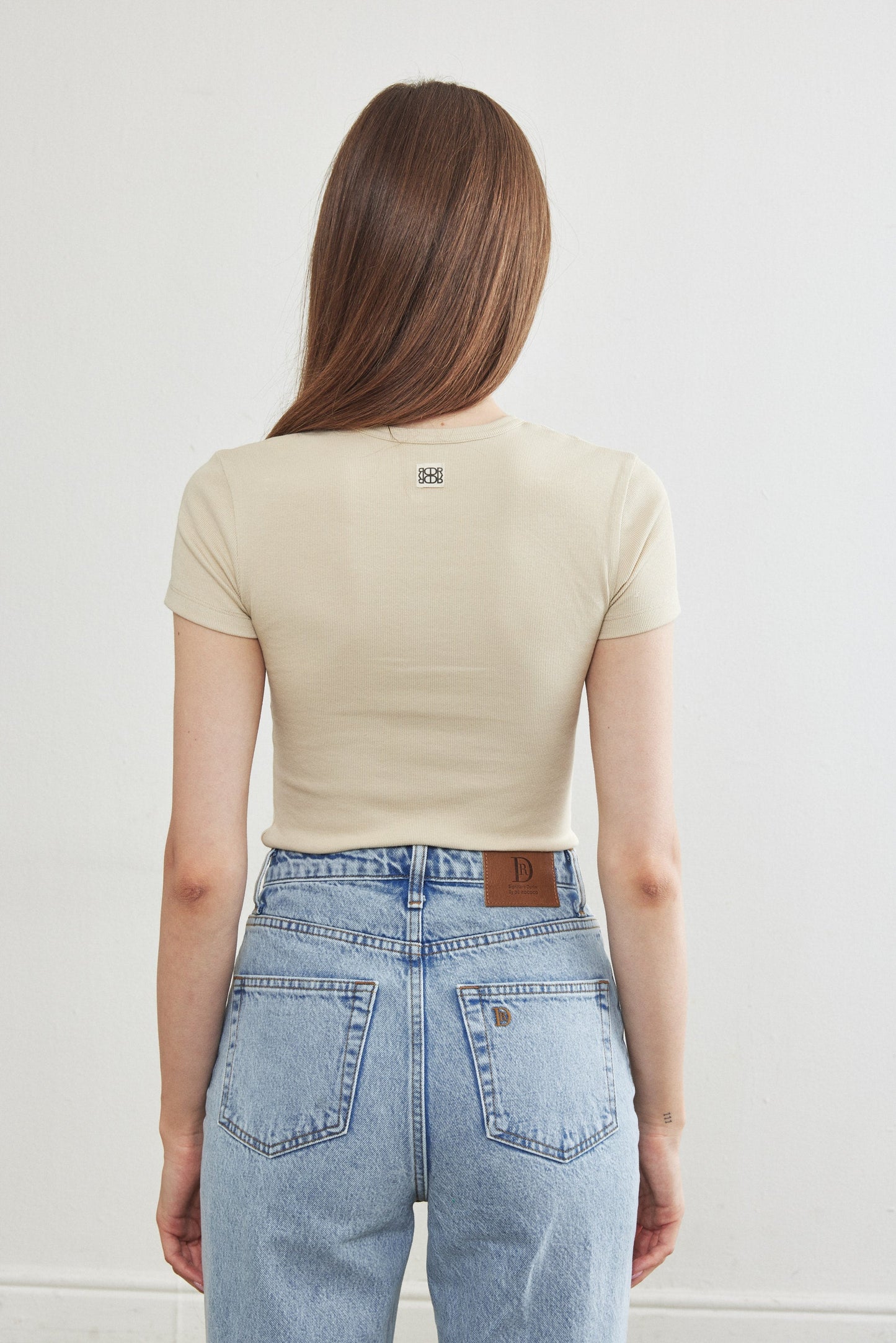 Ribbed T Shirt - Dé Rococo