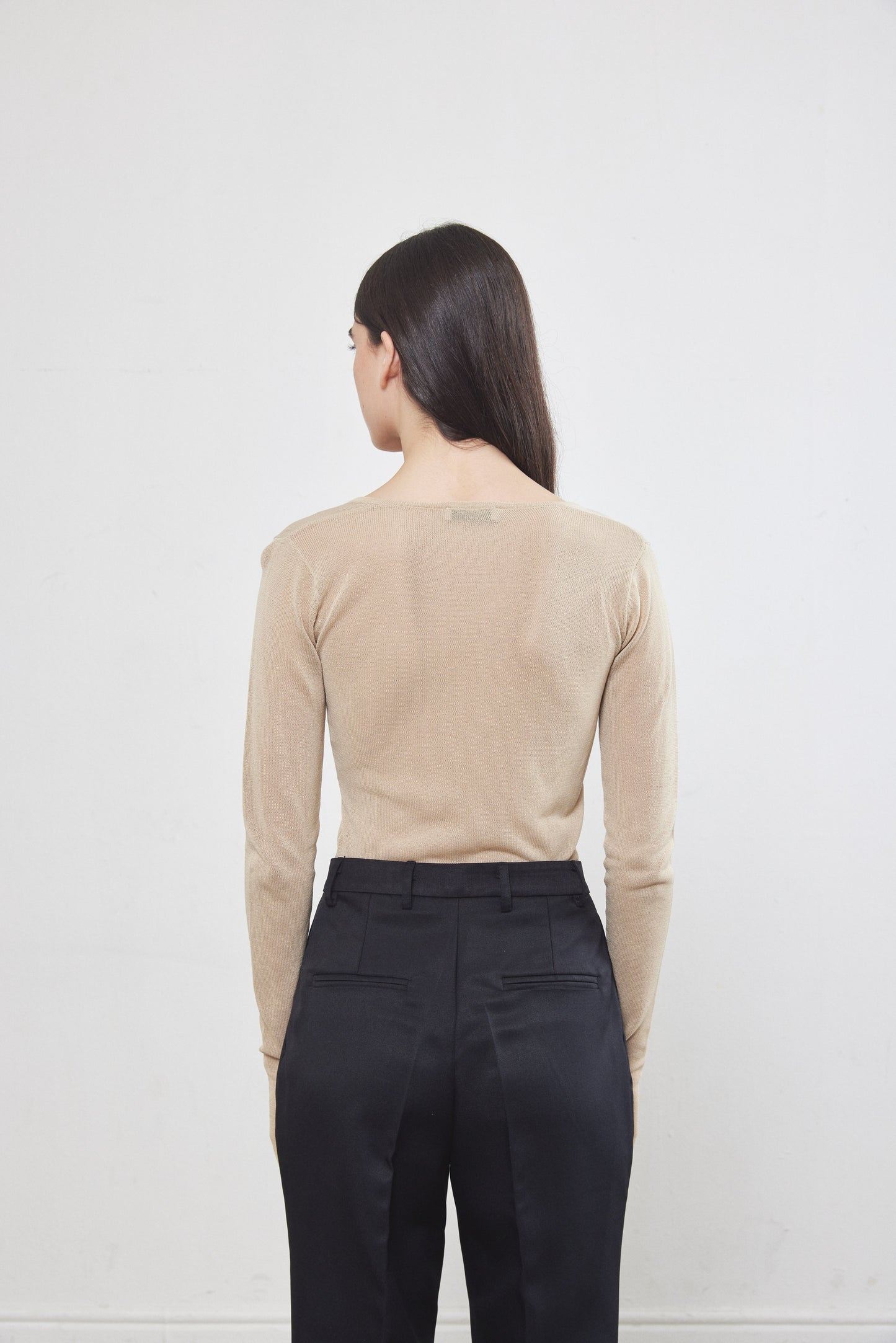 Sheer V Neck Top - Dé Rococo
