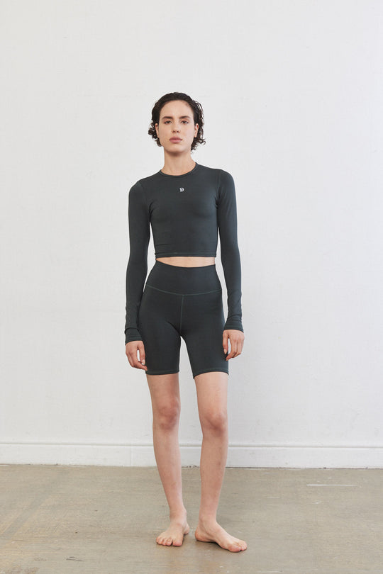 Dé Long Sleeved Cropped Top - Dé Rococo