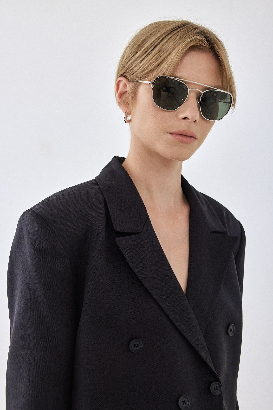 Cropped Daddy Blazer - Dé Rococo