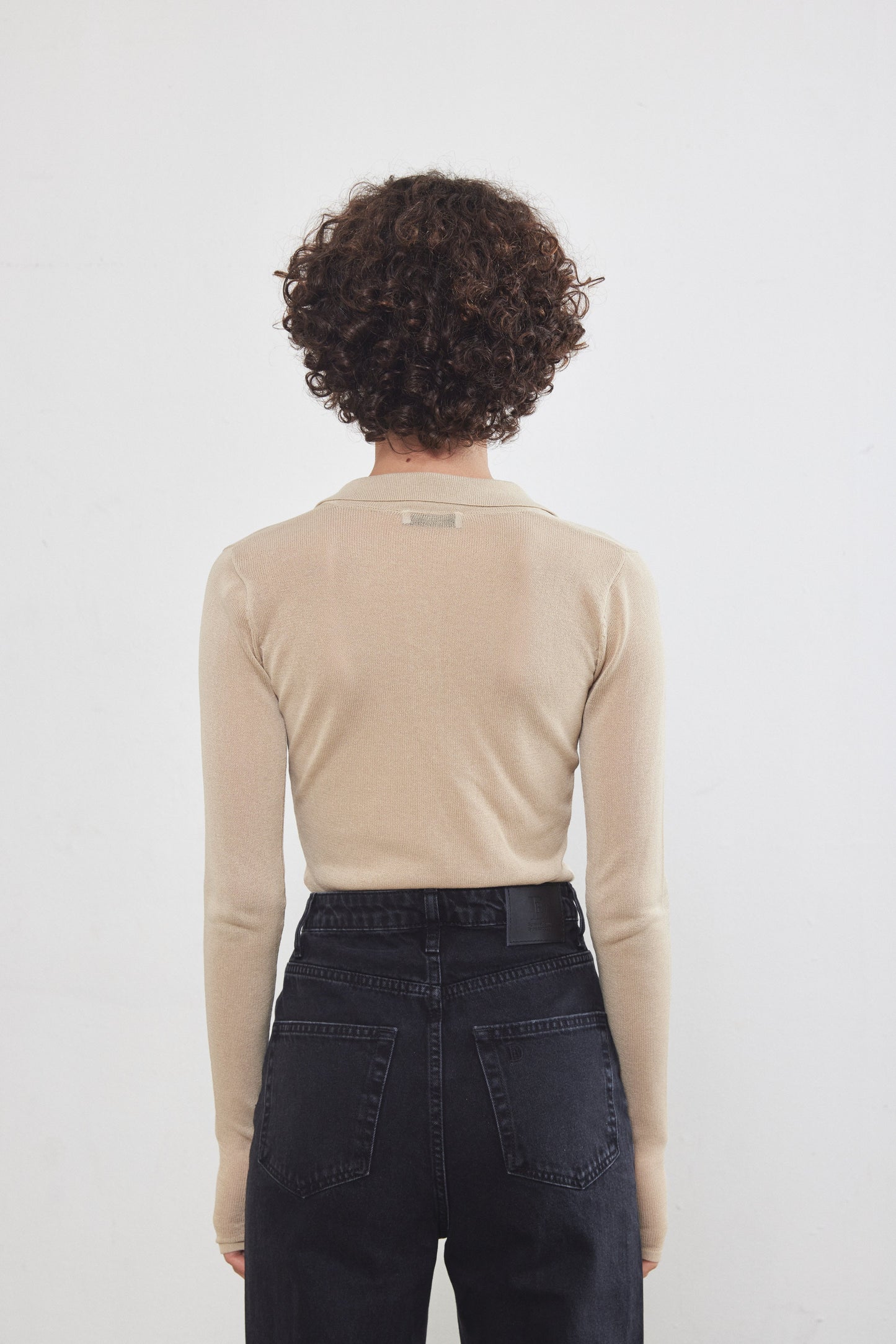 Sheer Polo Top - Dé Rococo