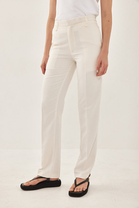 Mid Rise Slim Daddy Pants - Dé Rococo