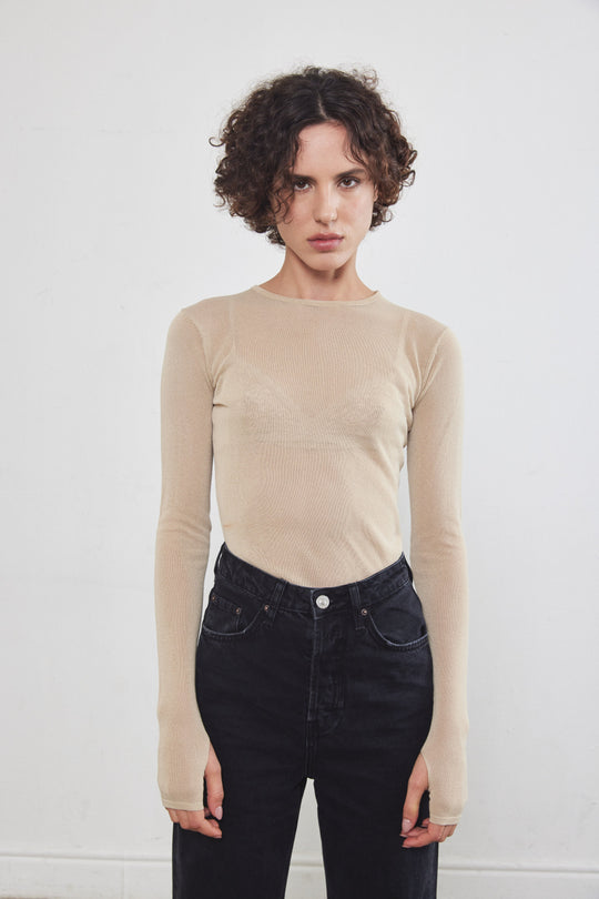 Sheer Nicki Top - Dé Rococo