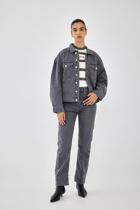 Oversized Denim Jacket - Dé Rococo