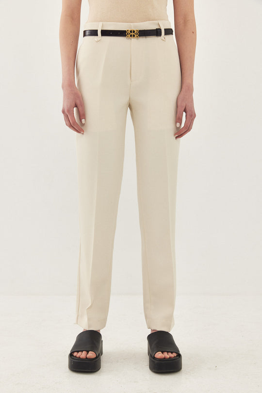 Mid Rise Slim Daddy Pants - Dé Rococo
