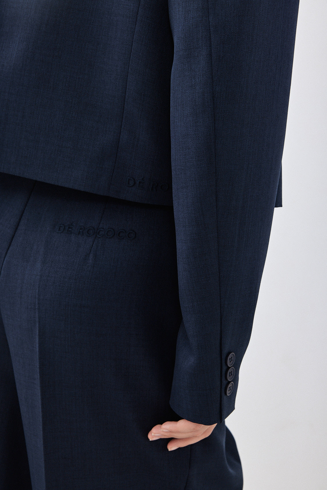 Cropped Daddy Blazer - Dé Rococo