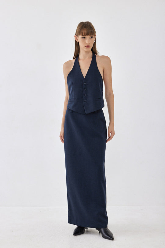 Open Back Daddy Vest - Dé Rococo