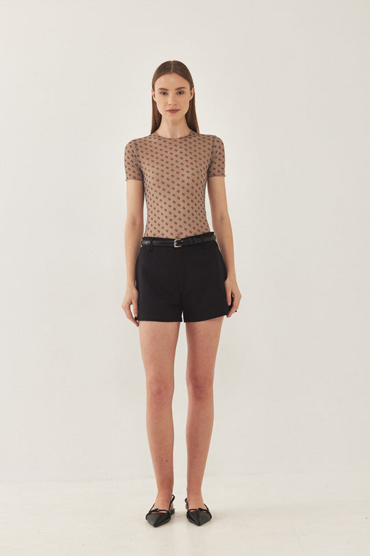 DR Logo Mesh T Shirt - Dé Rococo