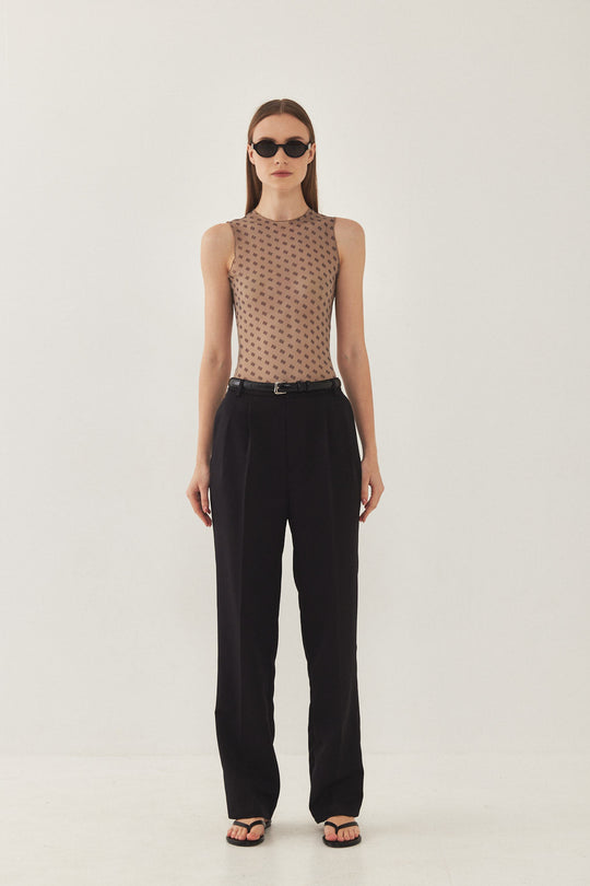 DR Logo Mesh Muscle T - Dé Rococo