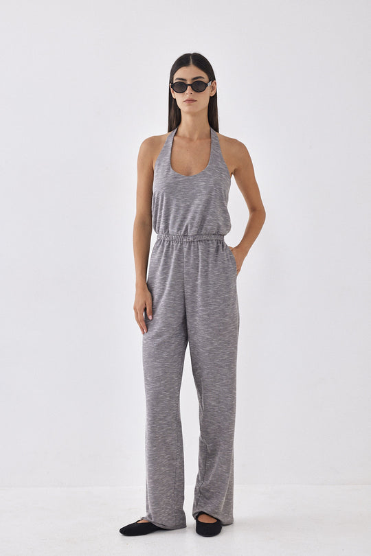 Open Back Lounge Jumpsuit - Dé Rococo